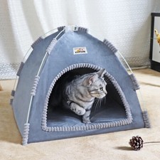 Maison pliable pour chat
