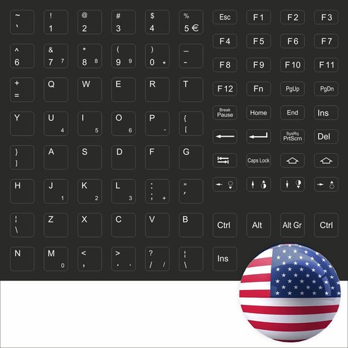 Autocollants clavier - autocollants,