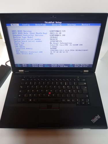 Lenovo thinkpad l530 3320m - lenovo,