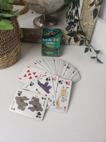 Jeu cartes disney tarzan - 54,