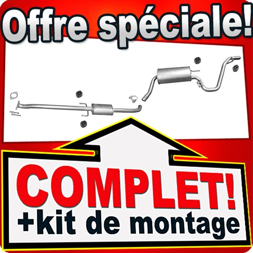 Système échappement pour - système, d'échappement