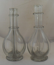 Lot de 2 BOUTEILLES/Carafes à