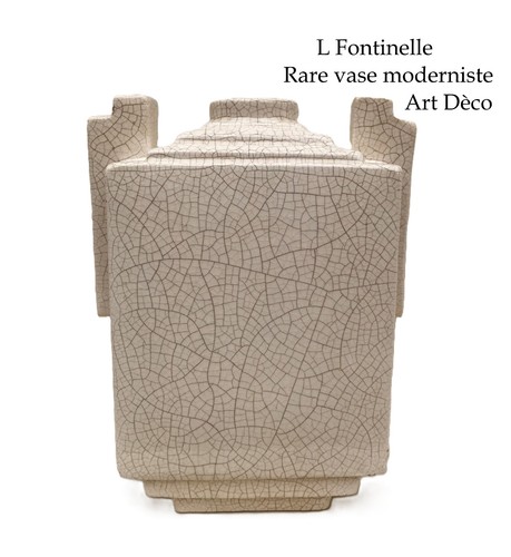 Vase moderniste art déco - art,