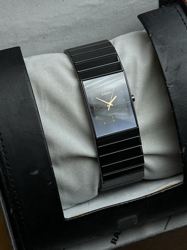 Montre rado noire céramique - rado,