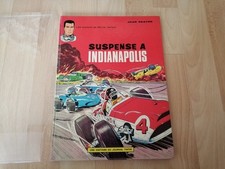 BD MICHEL VAILLANT SUSPENSE A INDIANAPOLIS EDITION DE 1970