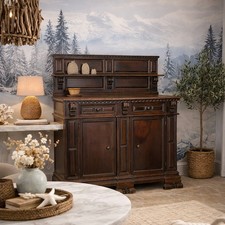 Buffet Baroque Ancien Noyer 3