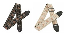 TAKAMINE TGS-6 BL Sangle Guitare Broderie Florale Made in Japan ‎BCG327513...