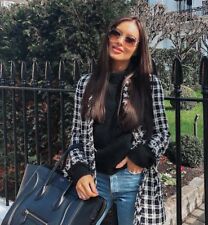 Zara Tweed Boucle Effilochée