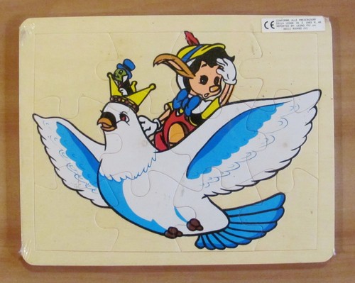 Puzzle bois pinocchio - bois,