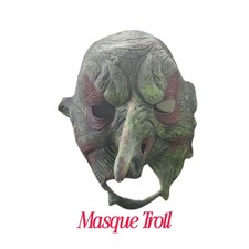 Masque Latex Monstre Troll