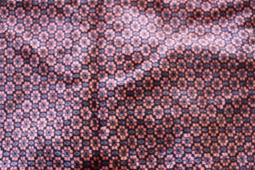 Ancien tissu velours fleurs - velours, a