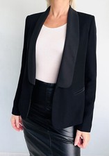 Veste noire col smoking ZAPA -