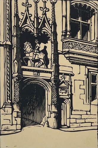 Château blois porte par - château, de