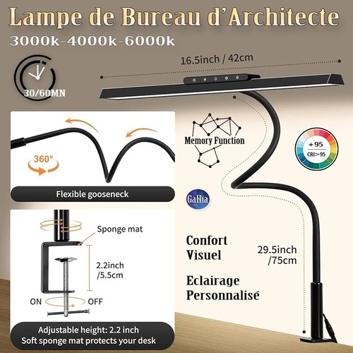 Lampe bureau architecte - de,