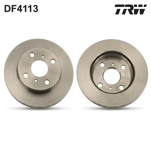 Disque frein ventilé - 2x,