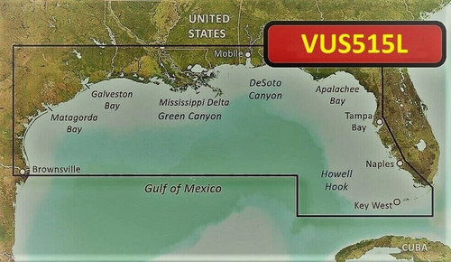 Bluechart vus515 marine gps - bluechart,