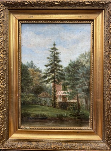 Tableau huile sur toile - huile,