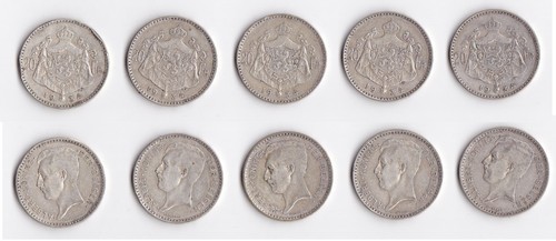 Francs argent roi albert - 20,