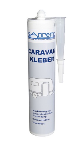 Adhésif caravane blanc - 5x,