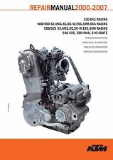 KTM Engine Service Workshop Shop Repair Manual Book 2006 560 SMR