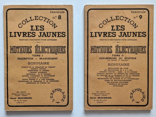 Les livres jaunes moteurs - :,