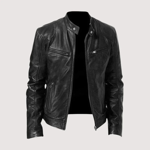 Veste cuir - en,