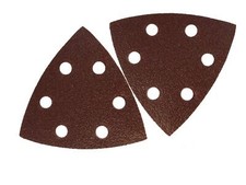 Lot de 50 triangles de meulage 93 x 93 x 93 mm Grain 120 pour Ponceuse Delta ...