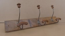 Porte manteaux 3 patères BOIS