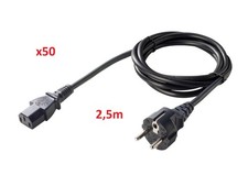 Lot 50 X Power Cord - Câble