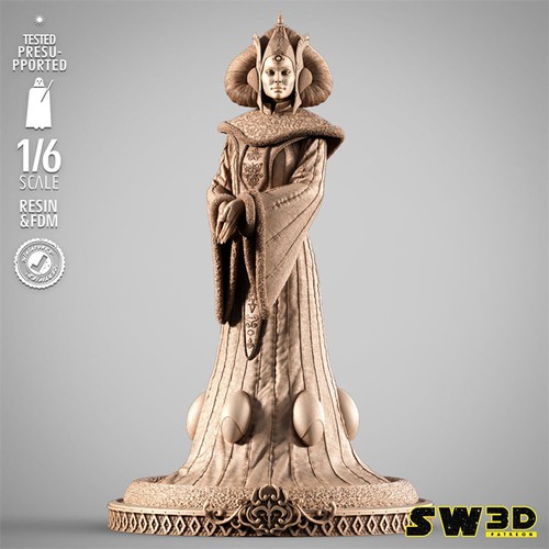Padme 1 6 - 1/10, 3d