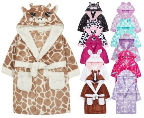 Filles peignoir polaire - peignoir,