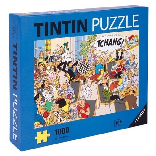 Puzzle 1000 pièces tintin - puzzle,
