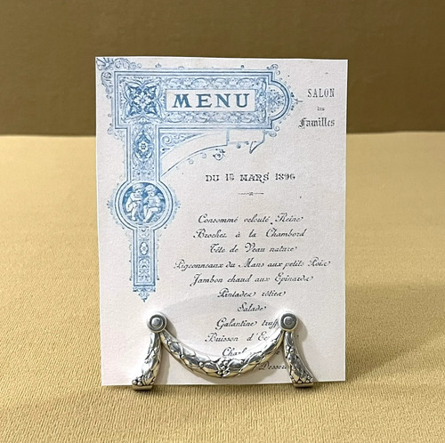Porte menu christofle - porte,