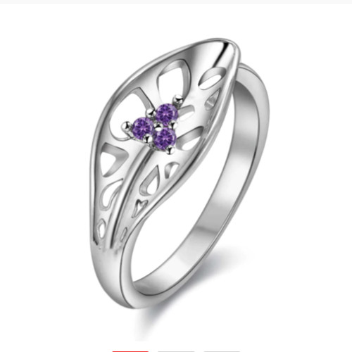 Bague argent amethyst - bague,
