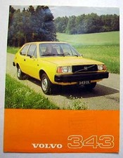 Catalogue /Fiche VOLVO 343 -
