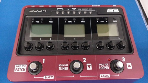 Zoom bass multi effects - bass,