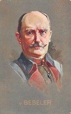 Portrait Du Général Von Beseler Patriotika Carte Postale AK 1915