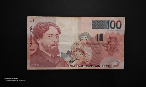 Billet banque 100fr - billet, belge