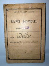 Livret militaire classe 1938
