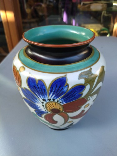 Vase ceramique gouda hollande - vase,