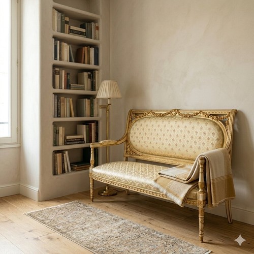 Canapé ancien style - ancien,