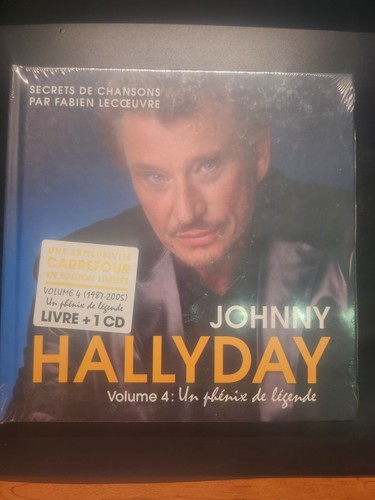 Livre cd johnny hallyday - *livre,