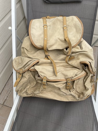 Lafuma sac toile vintage - lafuma,