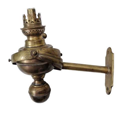 Ancienne lampe pétrole - lampe,