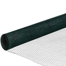 Grillage pour poules vert 1x25M maille 25mm triple torsion clôture souple jardin
