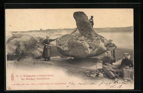 Carte postale trégastel - carte,