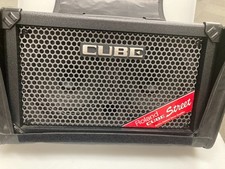 Roland Cube Street Guitar Stereo Combo Amplifier Battery Powered Tested