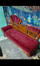 Mid Century Victorian Chaise Lounge