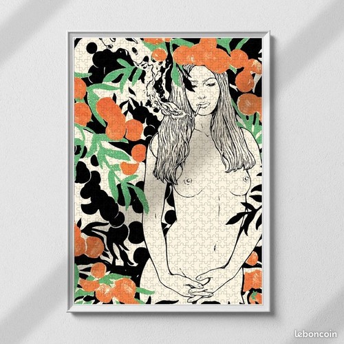 Puzzle 1000 pièces amoureuse - puzzle,