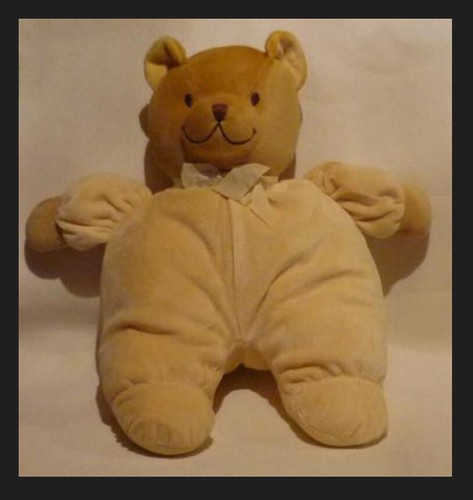 Peluche doudou ourson beige - ourson,